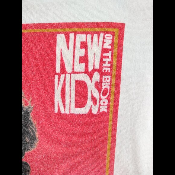 Rare Vintage 90's New Kids On The Block Joey McIntyre T-Shirt Women's Size M - Picture 5 of 8